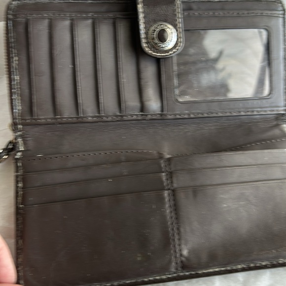 Authentic Coach Signature Bifold Wallet - Picture 3 of 7